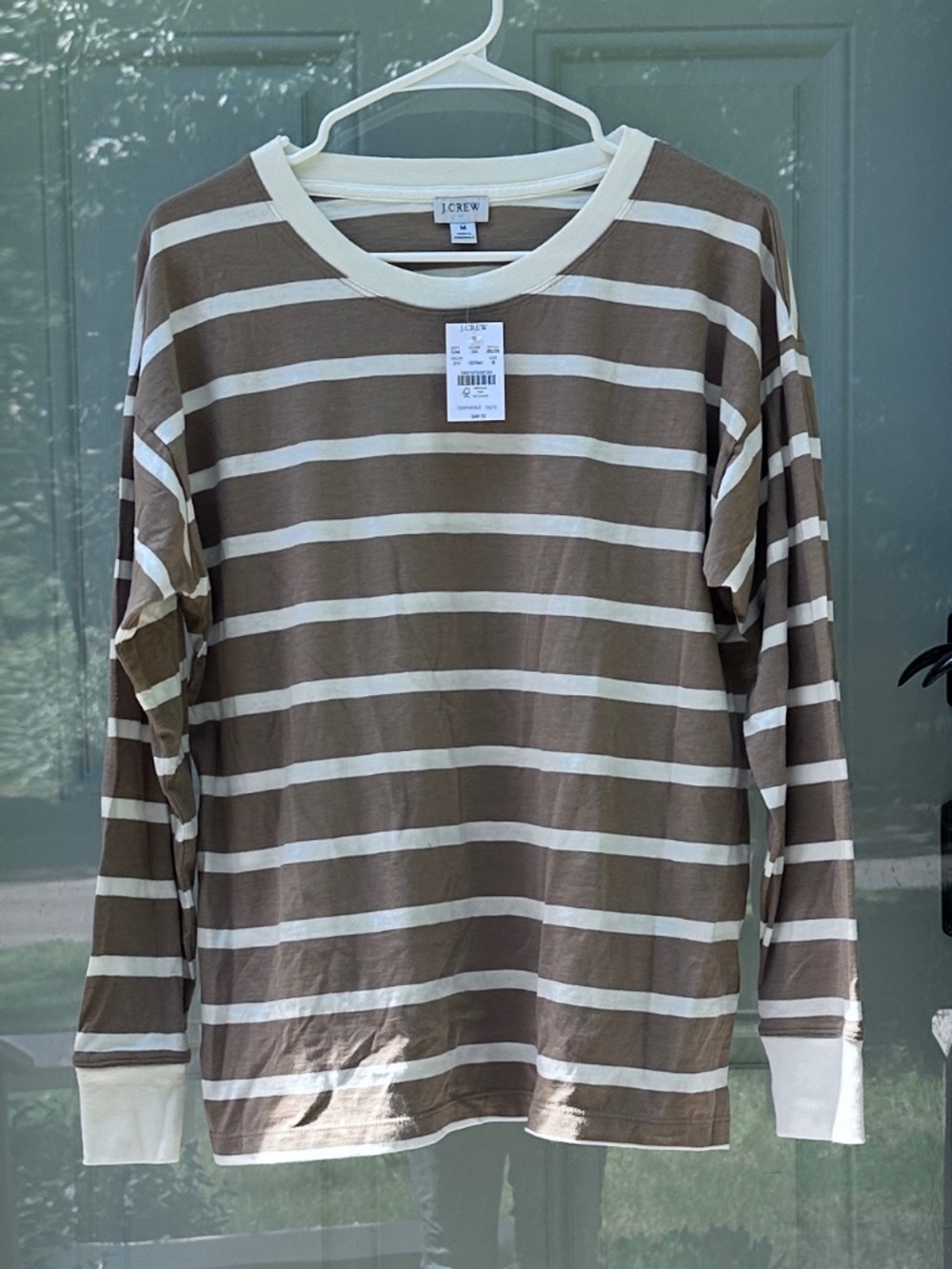 J. CREW women’s 100% cotton shirt, size M